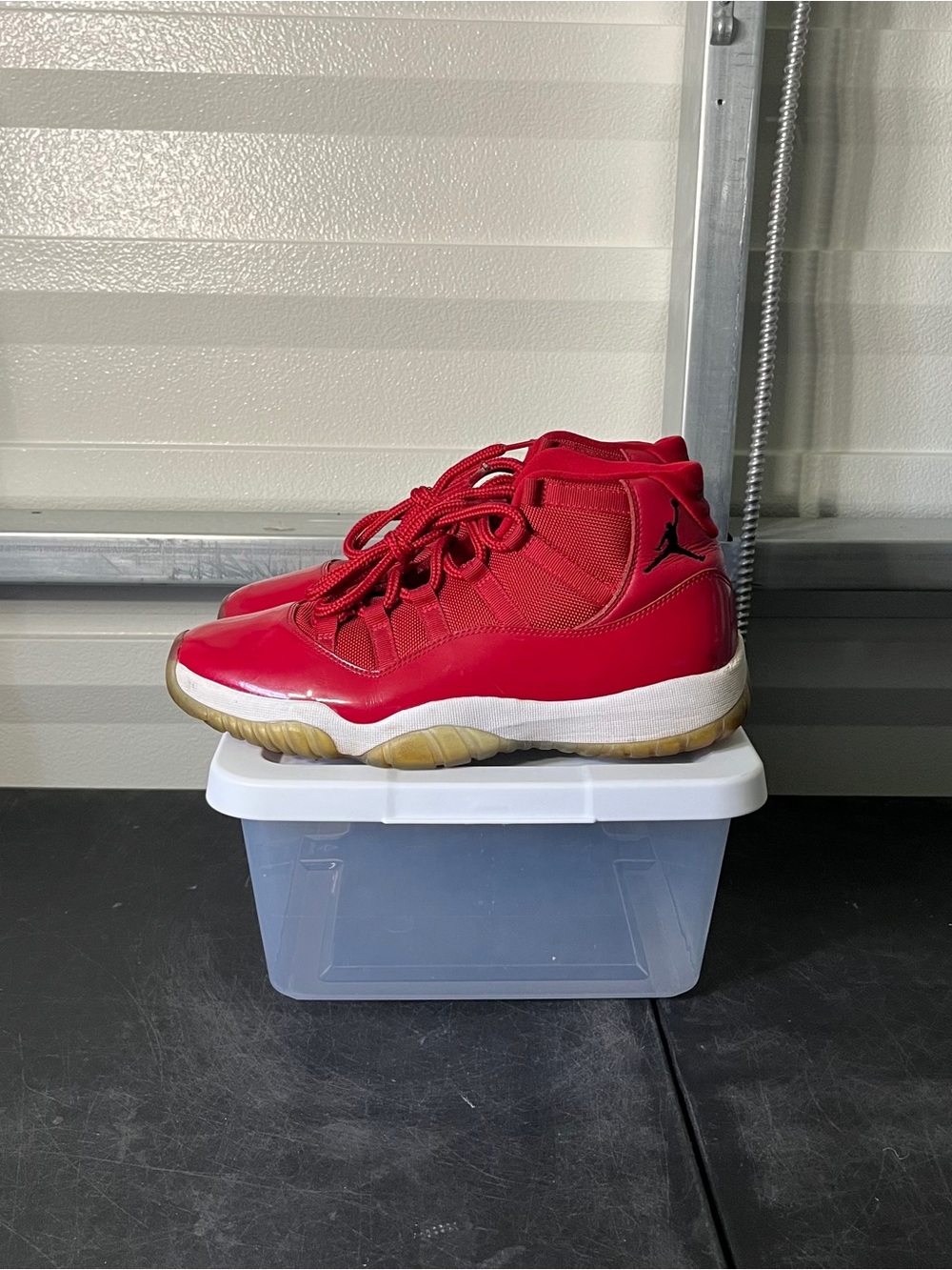 Size 10 - Air Jordan 11 Retro High Win Like '96 Gym Red (2017)